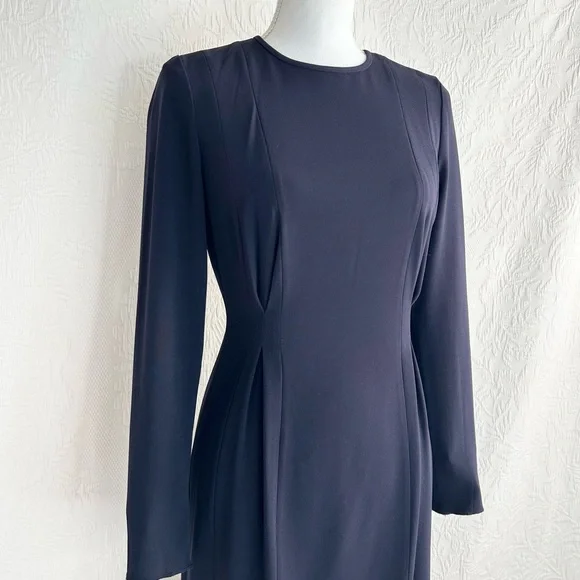 LK Bennett London Jessica Dress Sloane Blue (Navy) Size 2 - Picture 12 of 16